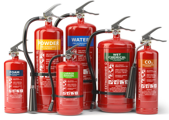 Fire extinguisher installation & location